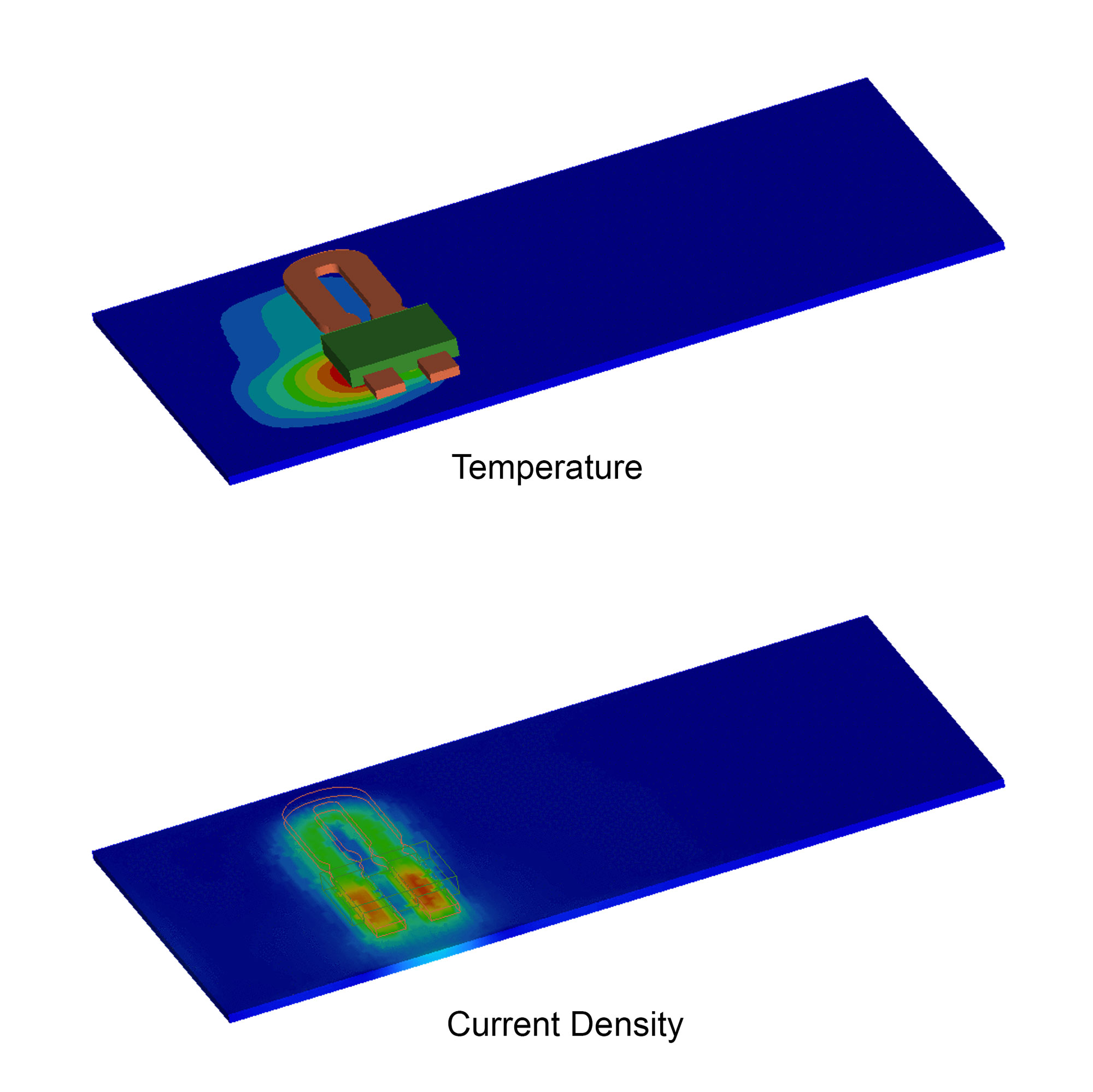 Fluxtrol Induction Heating Services - 3D Simulation Full Comparison