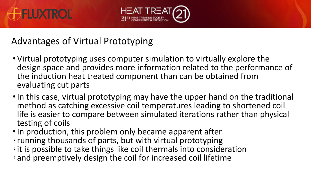 Fluxtrol | HTS 2021 3D Simulation of an Automotive Wheel Hub and Induction Hardening Coil to Solve Coil Lifetime Issues - Slide 11