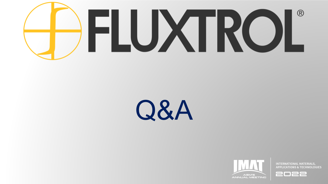 Fluxtrol | IMAT 2022 Physical Simulation and Computational Modelling for Validation of Soft Magnetic Composite Impeder Performance - Slide 20