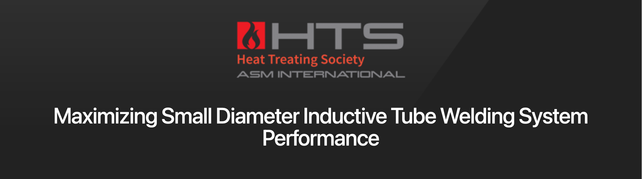 Fluxtrol Executive Director of Strategic Planning and Product Development Robert Goldstein, FASM Speaks at HTS