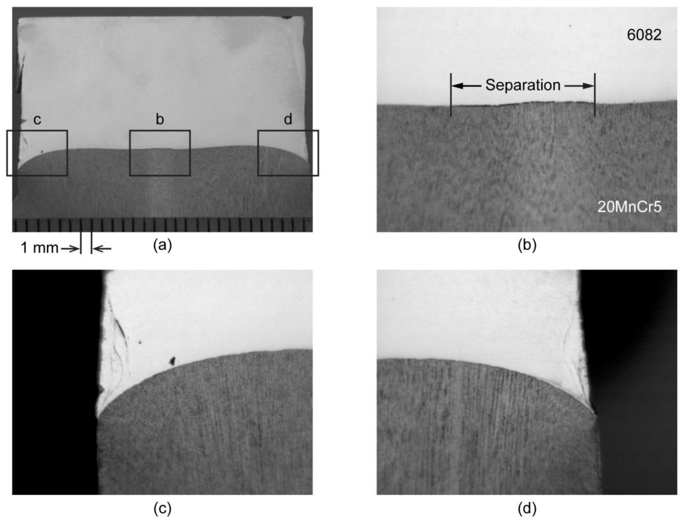 Fluxtrol | Thermomechanical Processing of Friction Welded Steel-Aluminum Billets to Improve Joining Zone Properties Figure 7